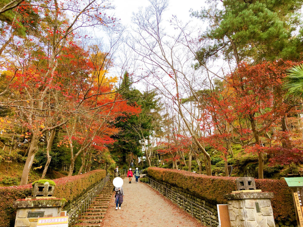 松雲山荘の紅葉